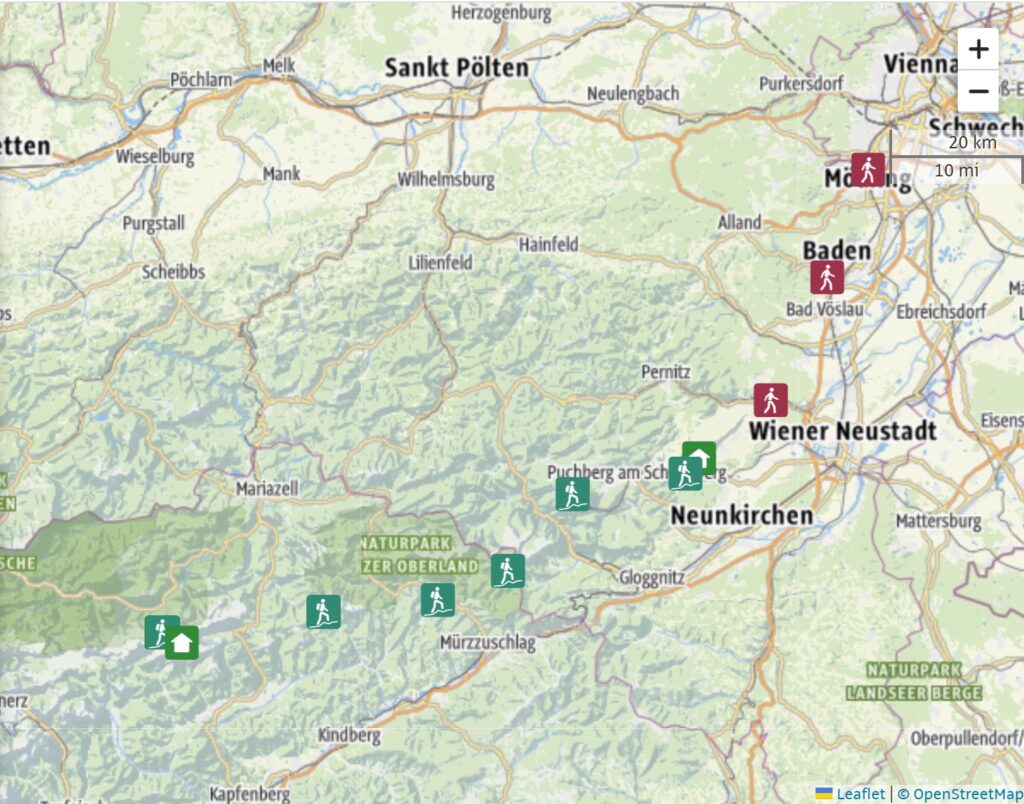 Wien-Nizza - 1. Etappe